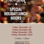 Texas de Brazil Features Special Holiday Lunch Hours