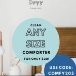 Last Chance: Get Your Comforter Cleaned at Dryy for Just $20 Before Tuesday, November 30