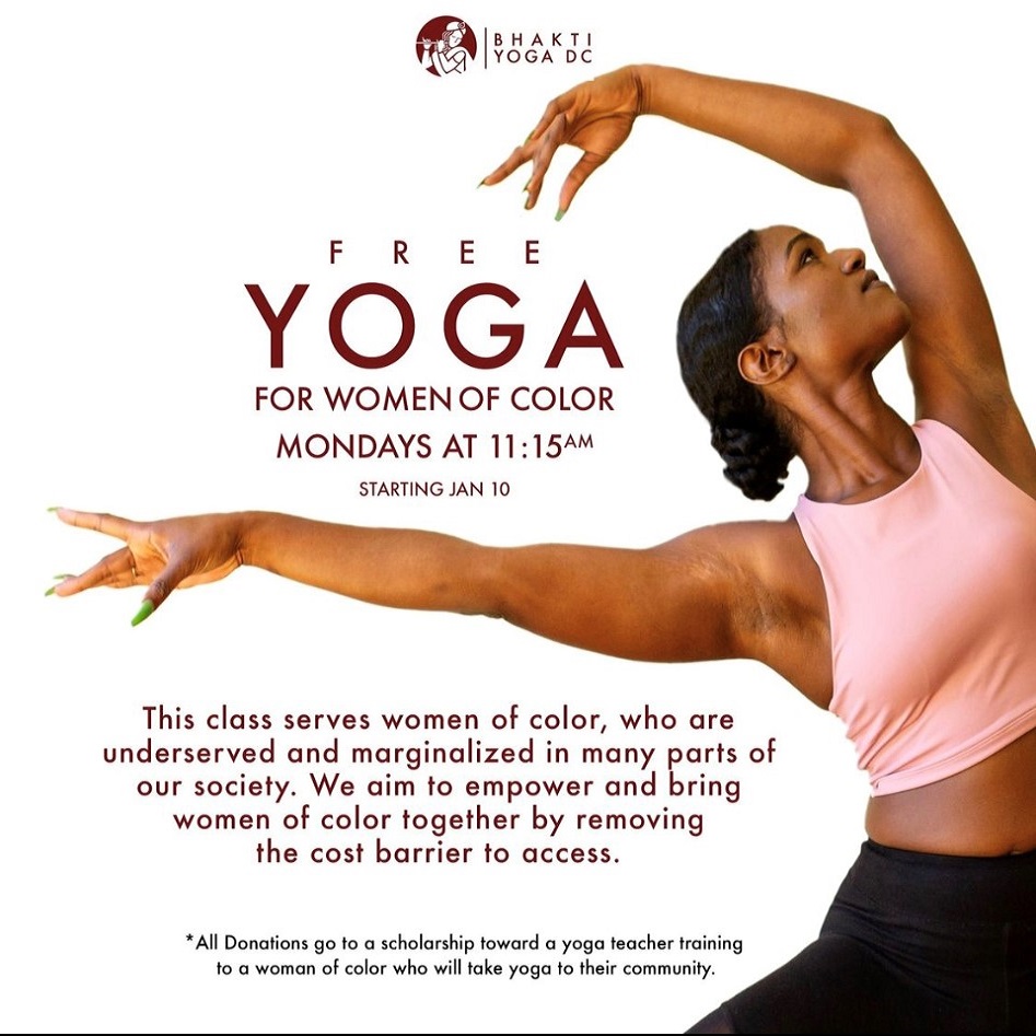 Yoga for Women of Color at Bhakti Yoga
