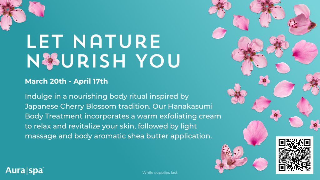 Hanakasumi Body Treatment at Aura Spa