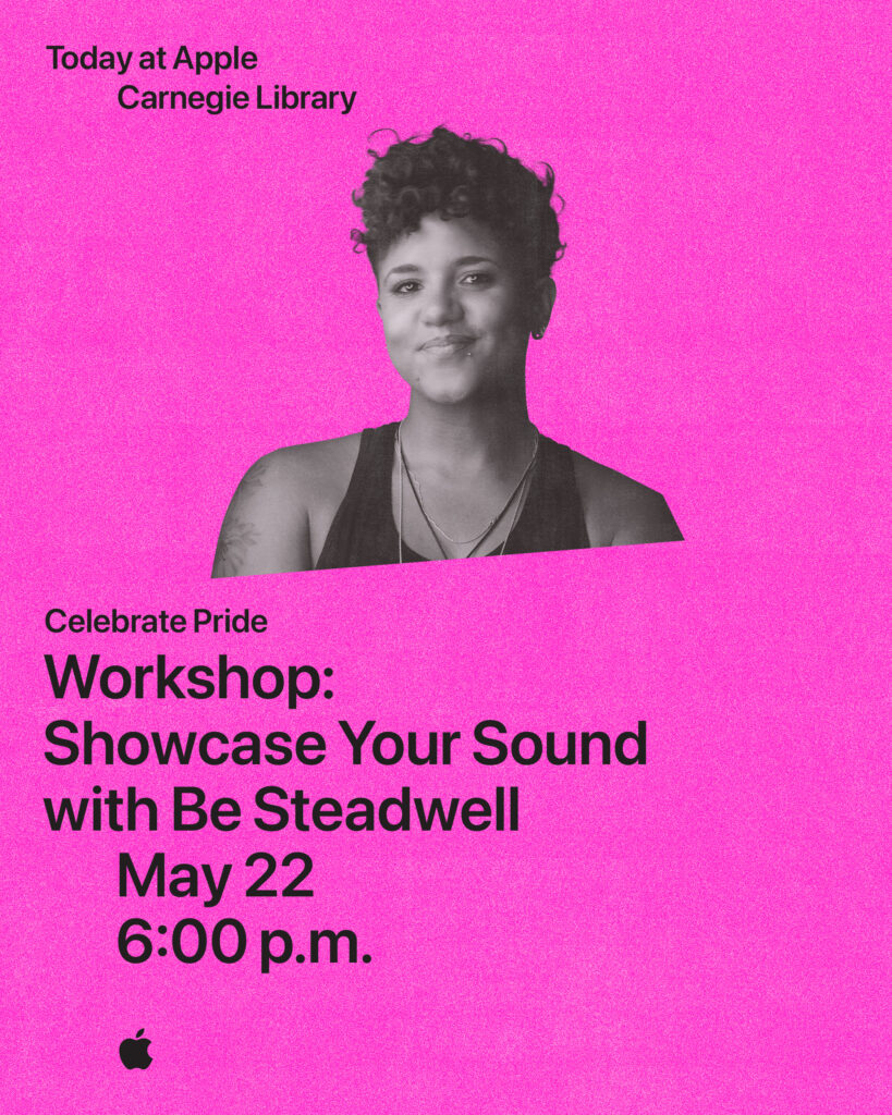 Workshop: Showcase Your Sound with Be Steadwell