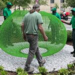“Verdant Orb” Returns to the K Street Sculpture Pad!