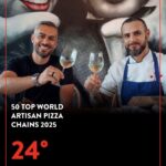 Stellina Pizzeria Ranked #24 on Global “Top 50 Artisan Pizza Chains” 2025 List!