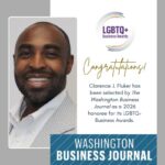 MVT CID Board Member Clarence Fluker Selected as 2026 LGBTQ+ Business Awards Honoree by “Washington Business Journal”
