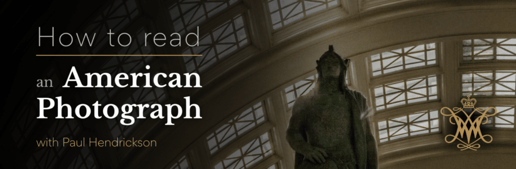 How to Read an American Photograph – Creative Writing Workshop