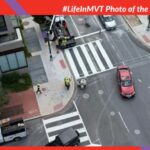 #LifeInMVT Photo of the Week: New Crosswalk Comes to 2nd & H Streets NW!