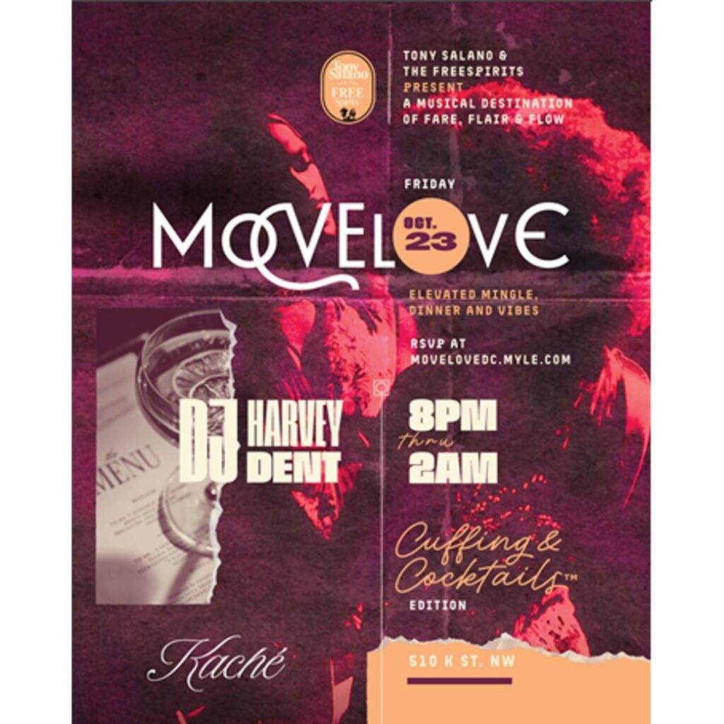 MOVELOVE: An Elevated Mingle, Dinner & Vibes – Cuffing & Cocktails Edition with DJ Harvey Dent