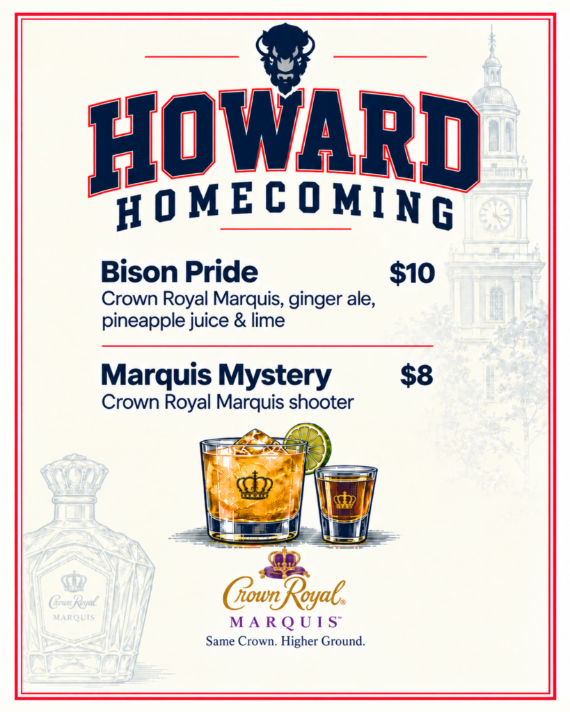 Howard Homecoming Drink Specials at Over Under